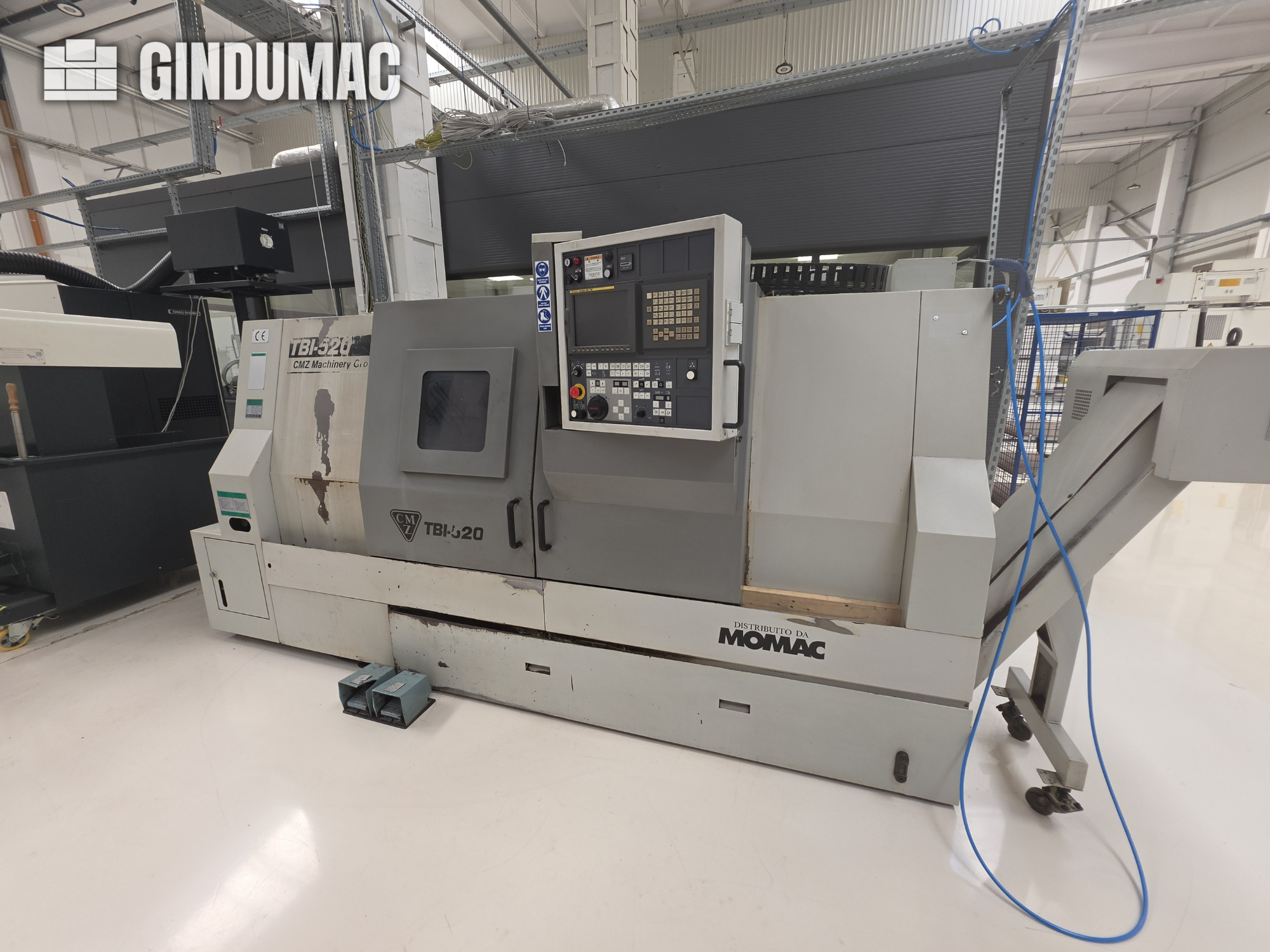 【中古】Super GU 19 Machinery SPINNER TC46 MC Lathe