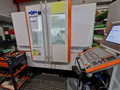 +GF+ MIKRON VCE 800 PRO Vertical Machine Center