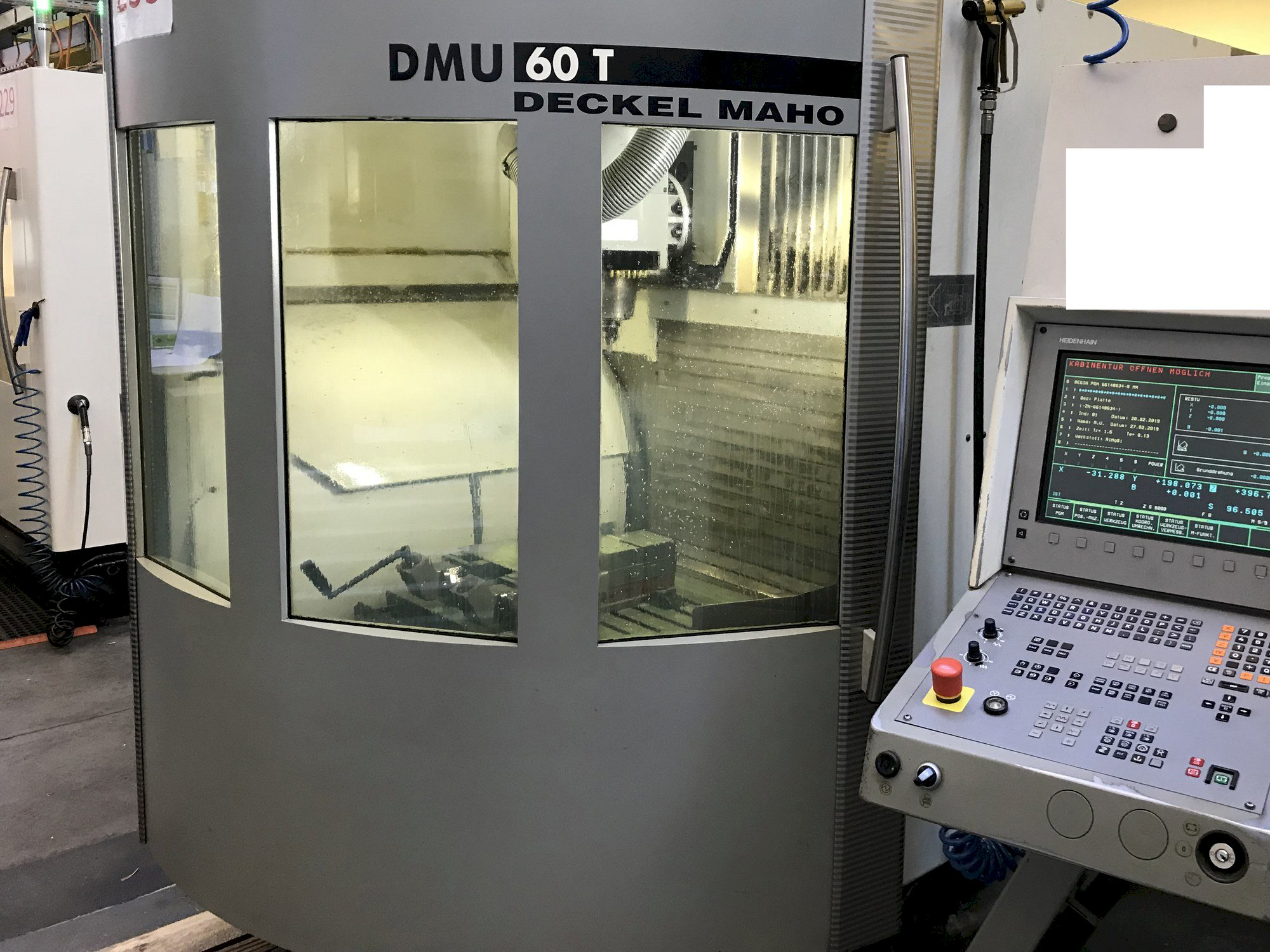 ➤ Used DECKEL MAHO DMU60T Vertical Machining Center
