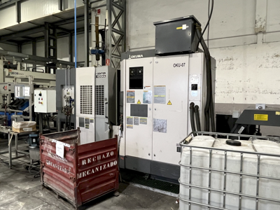 OKUMA MA-400HA Horizontal Machining center