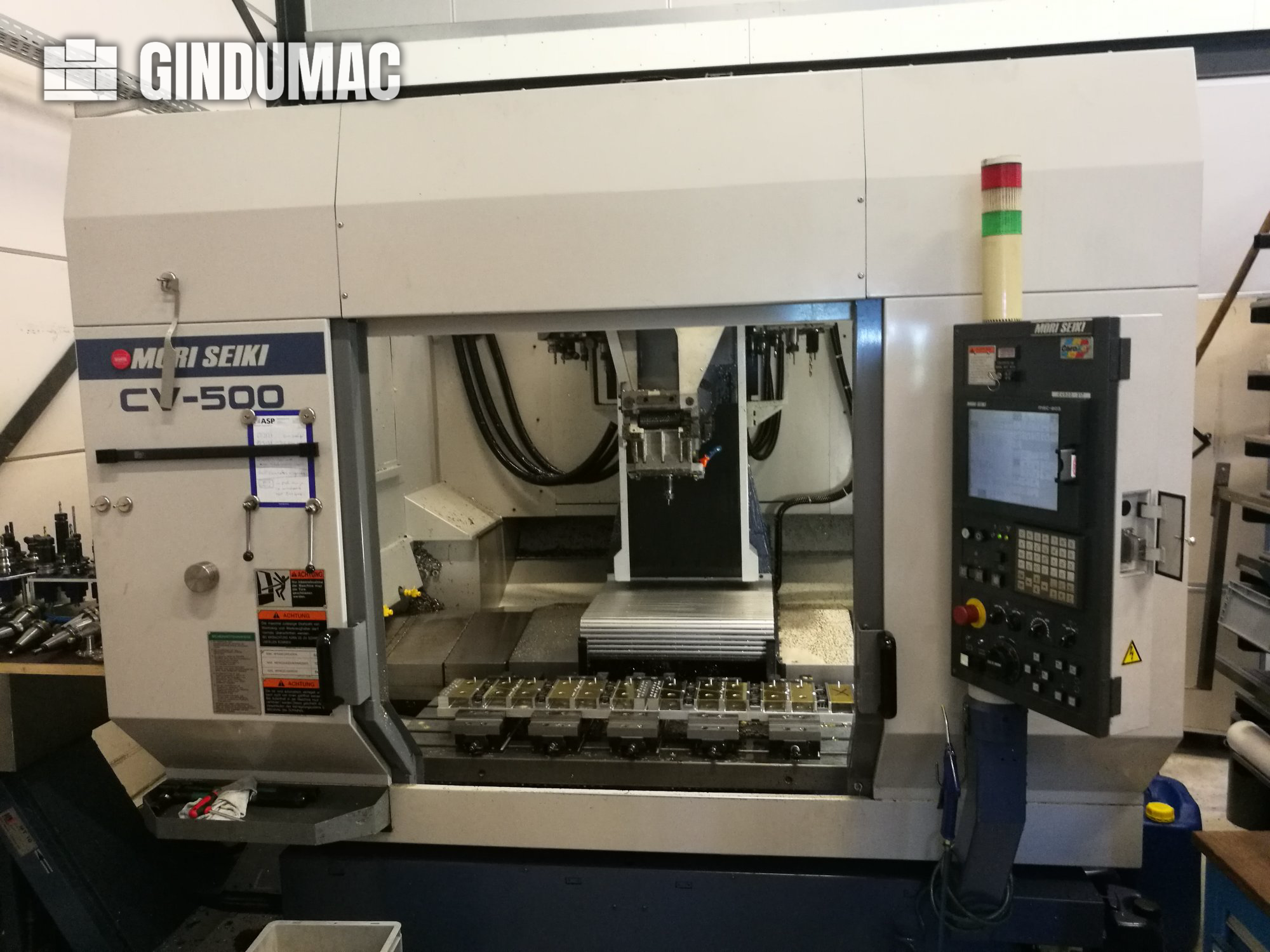まるページ Used Mori Seiki DuraVertical 5060 CNC Vertical Mill (2009) – 4th