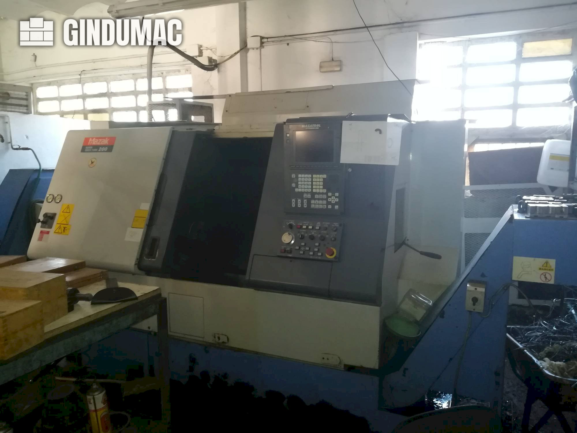 Mazak Super Quick Turn 200 lathe
