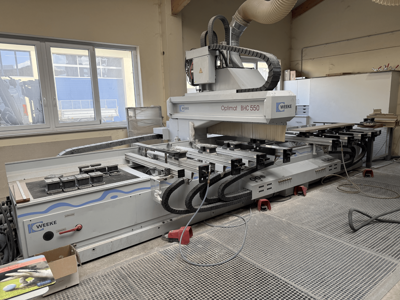 Usado Weeke Optimat BHC 550 - Para Venda | gindumac.com