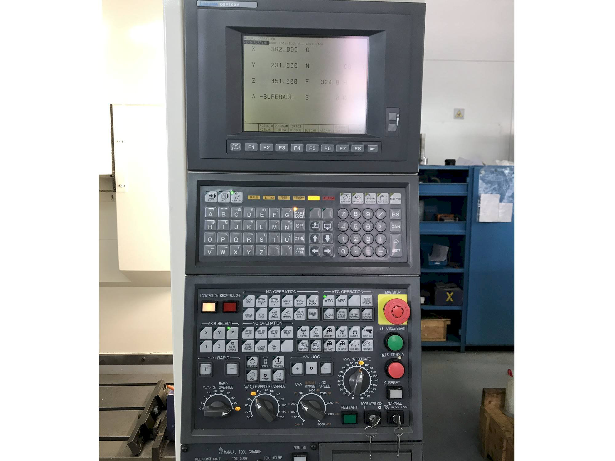 Okuma MX-45 VAE vertical machine center