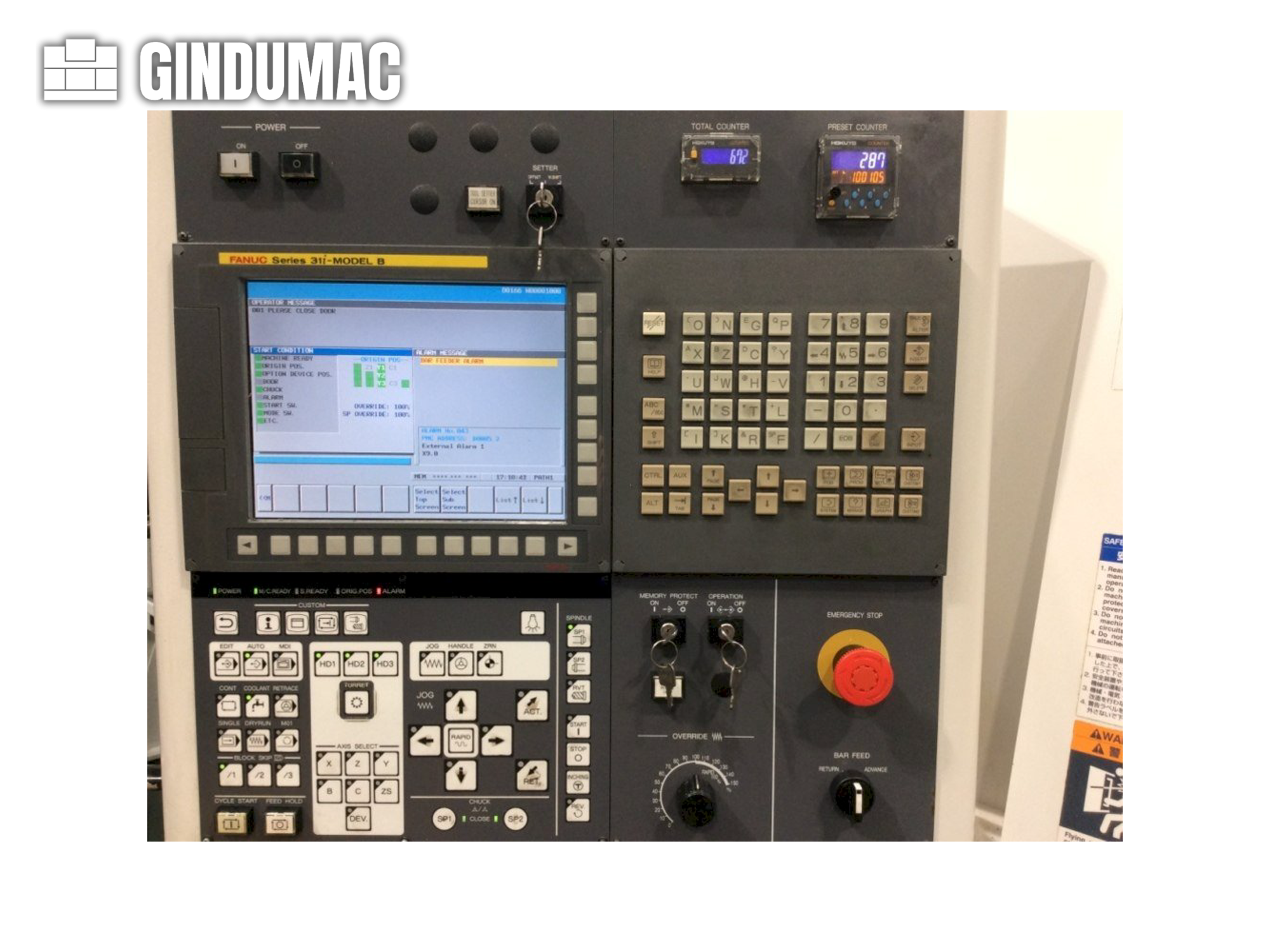 Miyano ABX 64 THY2 Lathe