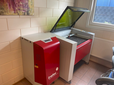 Trotec Speedy 360 flexx Laser Cutting Machine