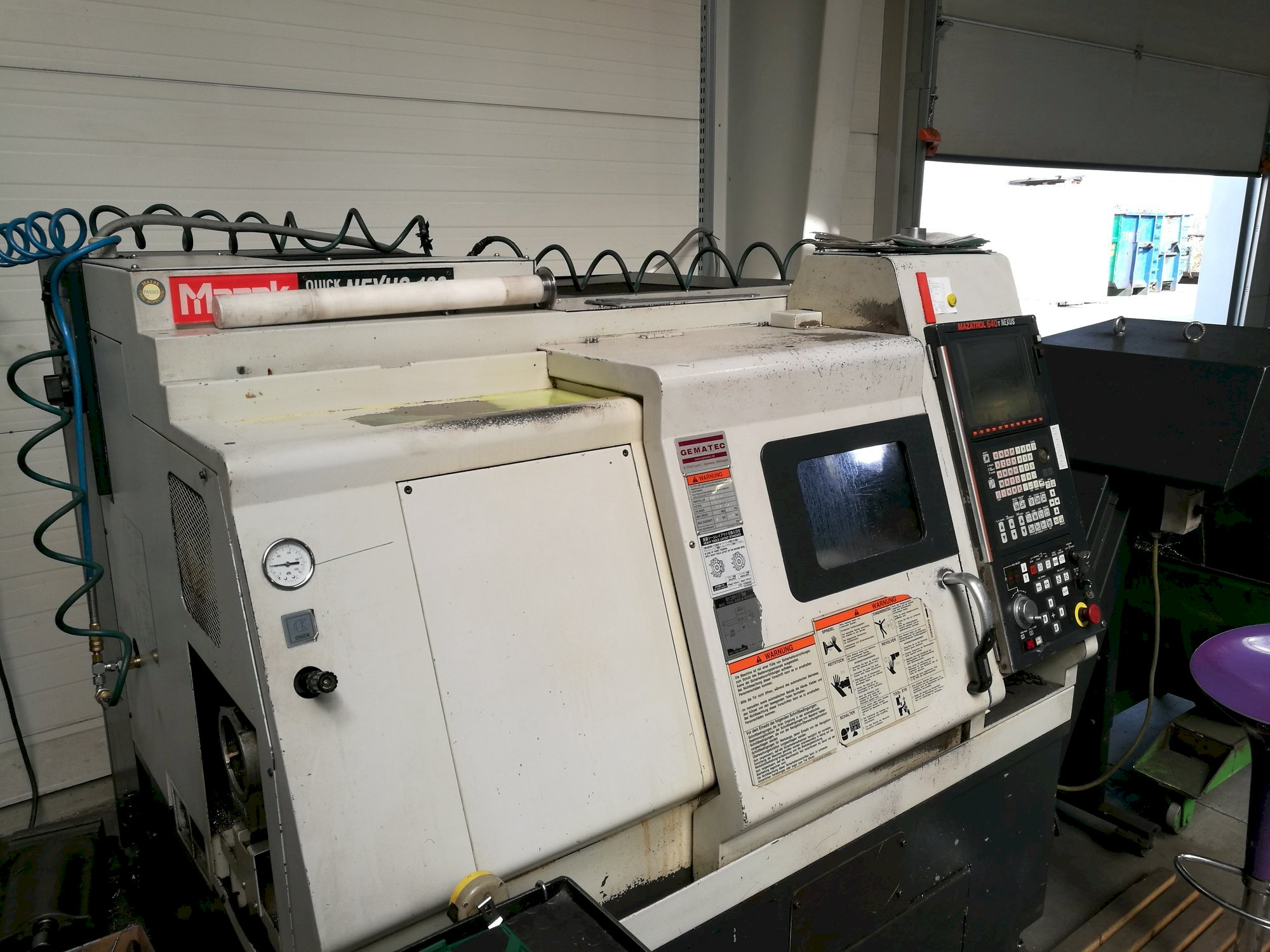 タク丸ページ Mazak QT NEXUS 100 Lathe