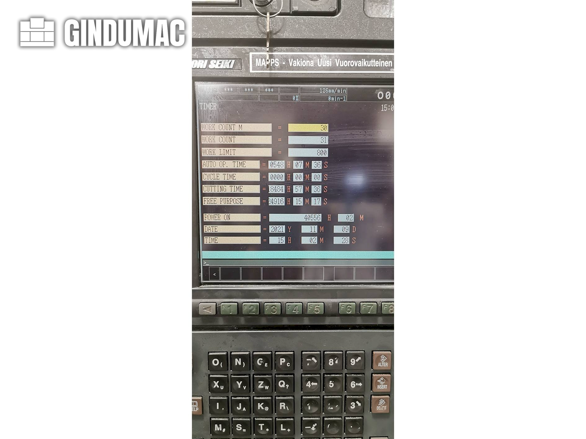 MORI SEIKI NV 5000 Vertical Machining Center