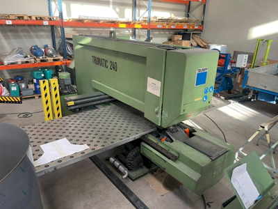 Trumpf TRUMATIC 240 Delme makinesi