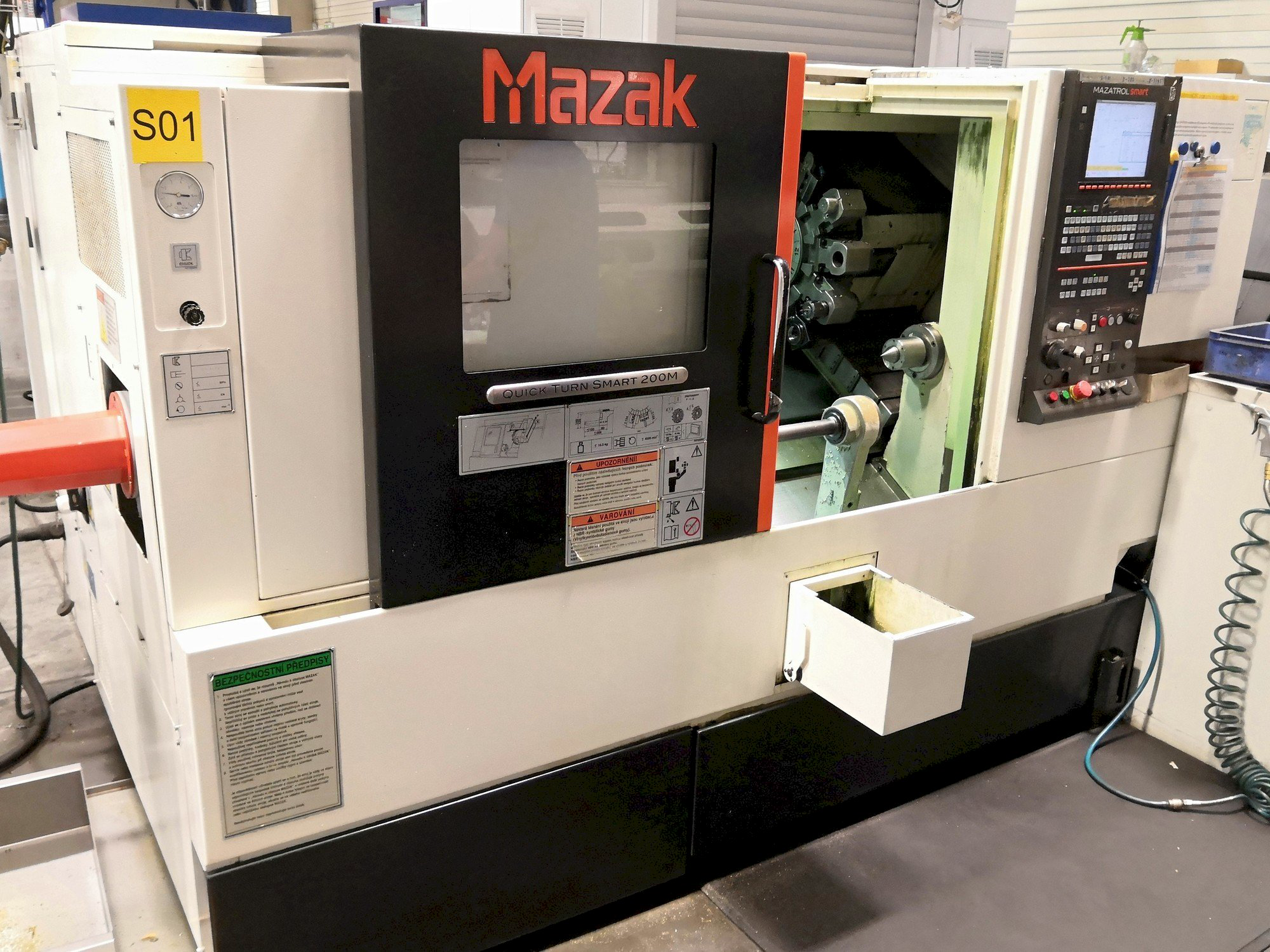 MACOページ Mazak Quick Turn Smart 200M lathe