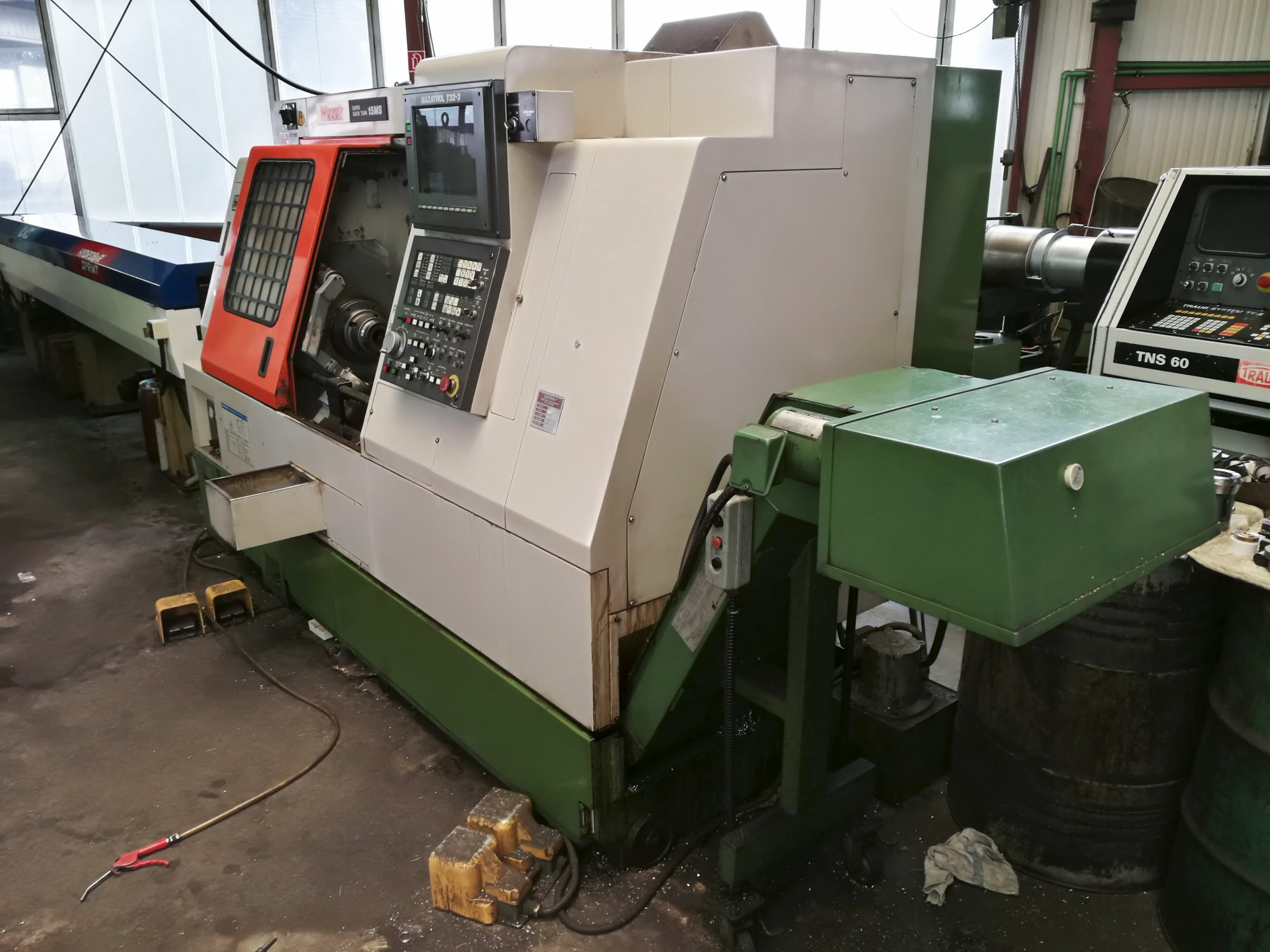 Mazak Super Quick Turn 15 MS Lathe