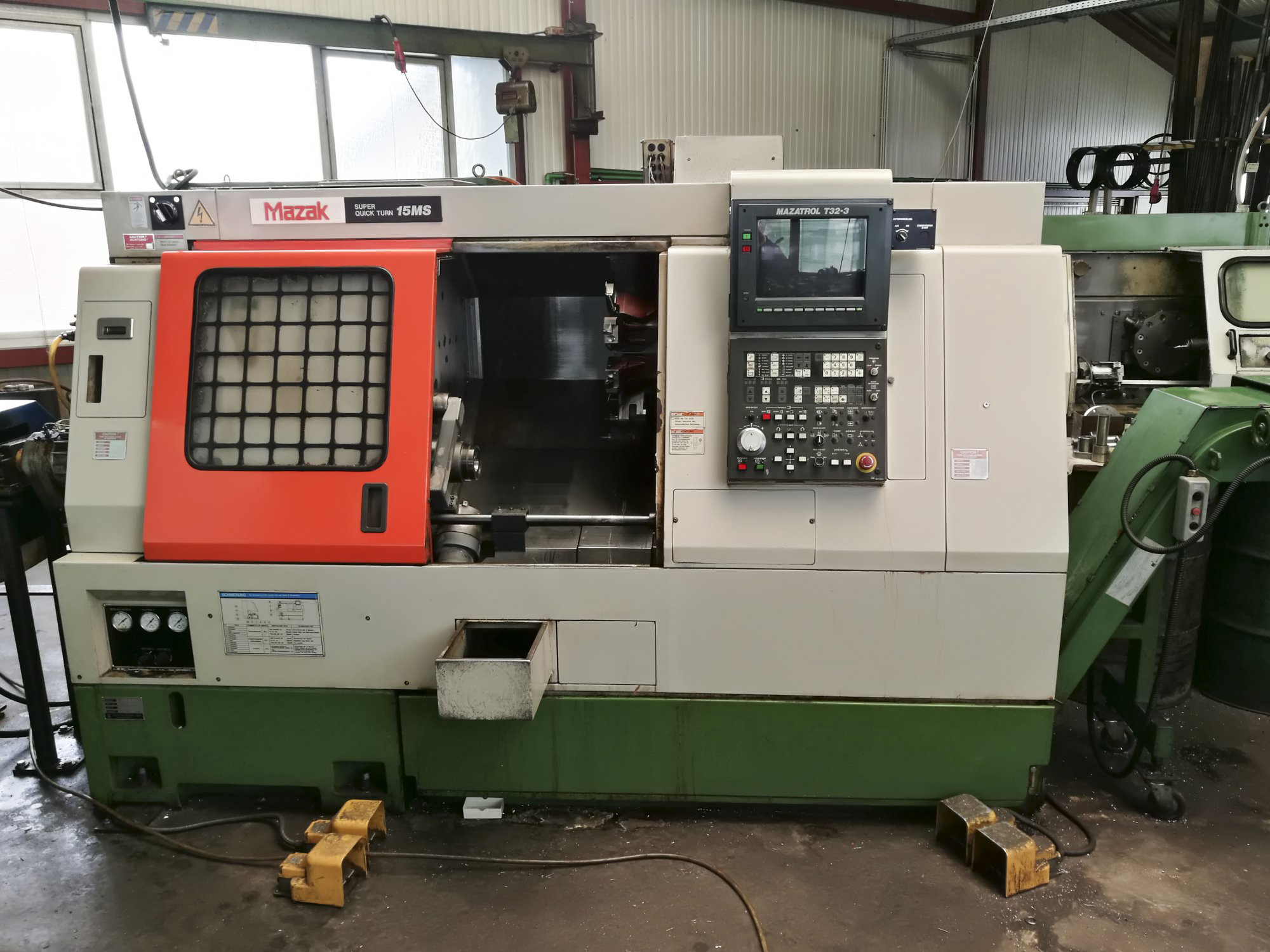 Mazak Super Quick Turn 15 MS Lathe