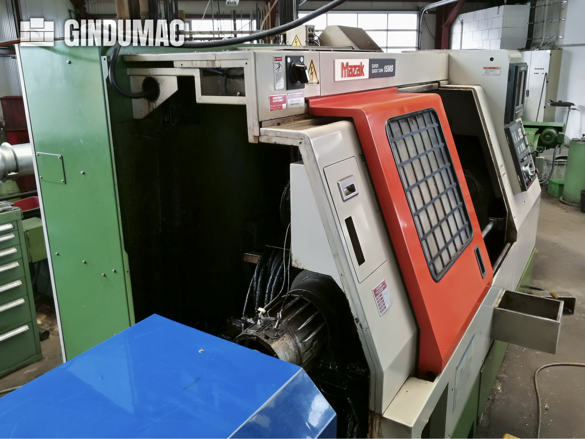 Mazak Super Quick Turn 15 MS Lathe