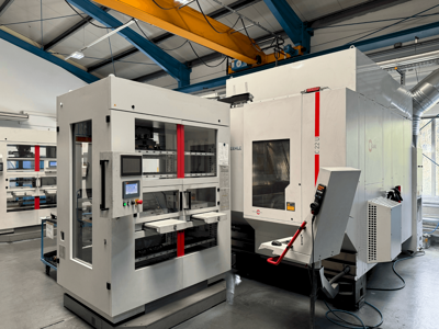 Gebruikte Freesmachine HERMLE C22U met Handling System IH30 - 2017 - te ...