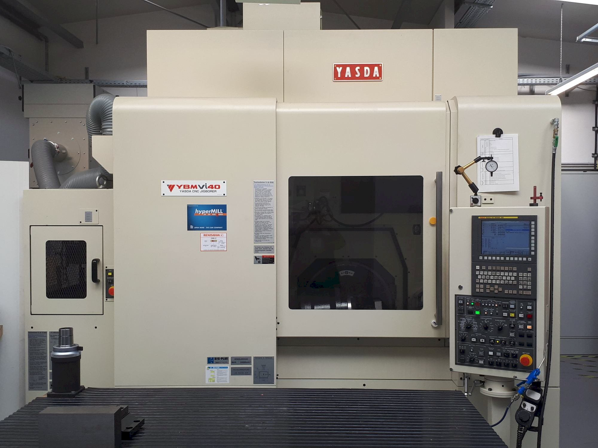 YASDA YBM Vi40 Vertical Machining Center